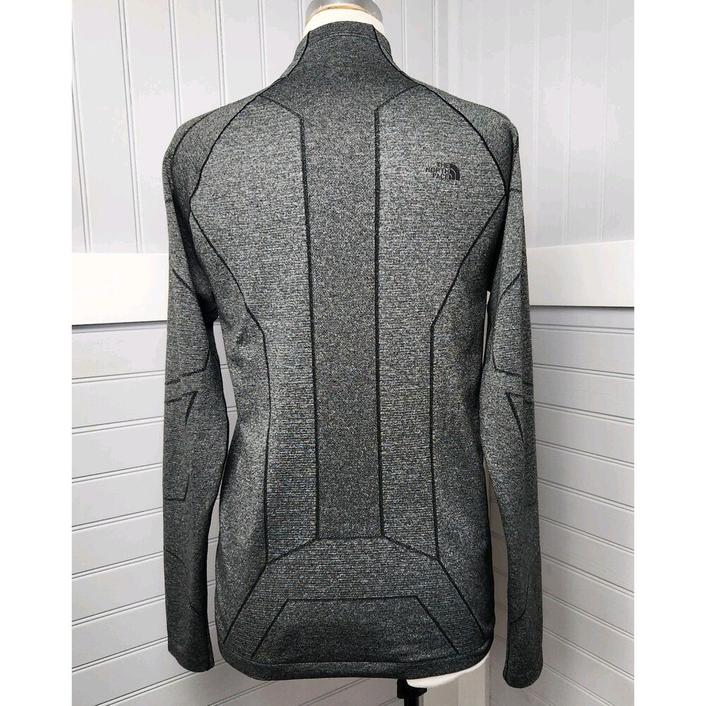 North Face Summit Series L1 Baselayer Top Women L Gray Apline Ascents Chafe-Free